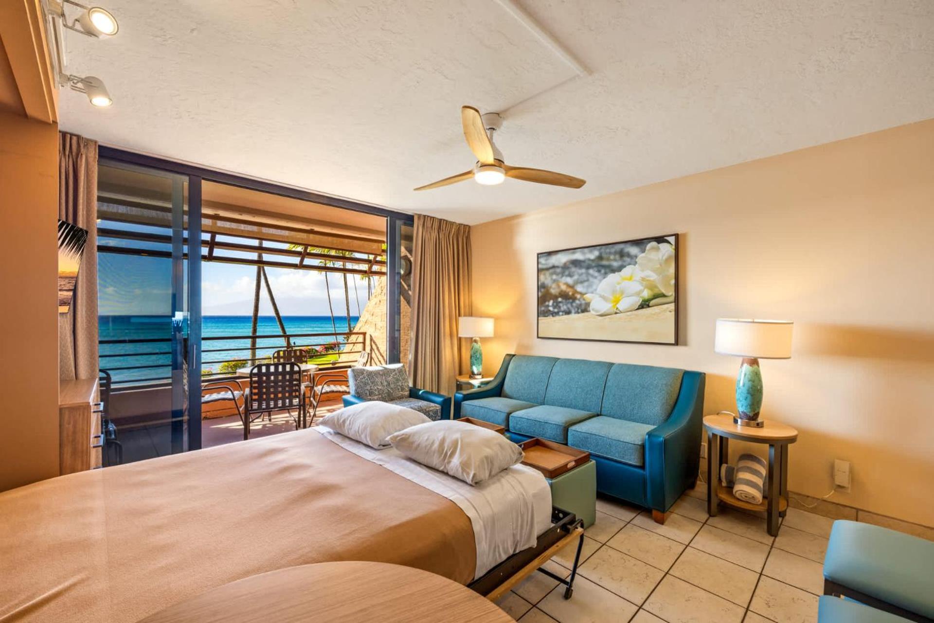 Kuleana Club #611 Oceanfront - 1 Bedroom & 1 Bathroom - Gated 2Nd Fl Kahana Extérieur photo